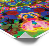 Doily Kinetic Collage Kaleidoscope Poster (Hoek)