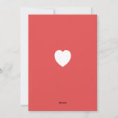 Doily Lace Heart Valentine's Day Photo Feestdagenkaart (Achterkant)