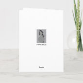 Doily Ornament 1 Feestdagen Kaart (Achterkant)