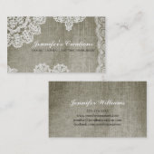 Doily Visitekaartje (Voorkant / Achterkant)