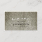 Doily Visitekaartje (Achterkant)