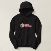 Doin' Donuts - Funny Racing & Drift Car Enthusiast Hoodie (Design voorkant)