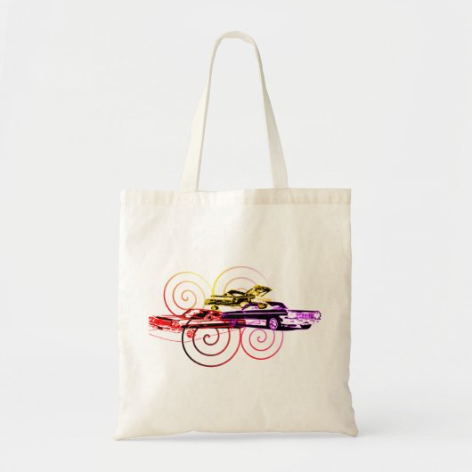 Doin het Oude School '64 Impala Tote Bag (Voorkant)