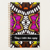 Doing is beter dan gezegde Planner (Voorkant)