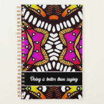 Doing is beter dan gezegde Planner