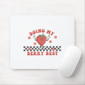Doing My Berry Strawberry Motivation Insred Groovy Muismat (Met muis)