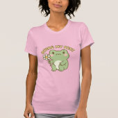“Doing My Best” Frog Sticker/Tee T-shirt (Voorkant)