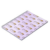 Dois Gatinhos no Lilás – Amor e Fofura em Dupla Notitieboek (Linkerzijde)