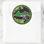 "Dois Irmãos" Leblon Ronde Sticker (Tas)