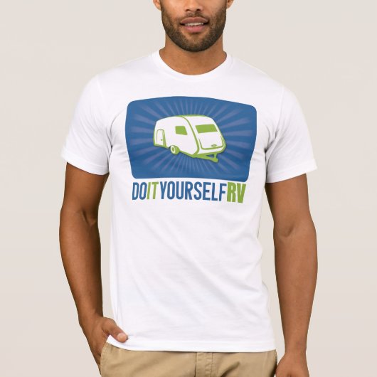 DoITitRV™ Mannen-rand T-shirt (Voorkant)