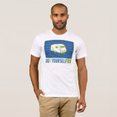 DoITitRV™ Mannen-rand T-shirt (Voorkant volledig)