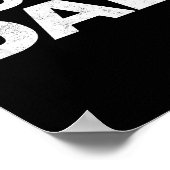 Dojo Dad Martial Arts Funny Father's Day Gift For  Poster (Hoek)