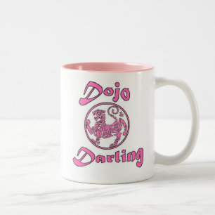 Dojo Darling Mok-Roze 2 tone Tweekleurige Koffiemok