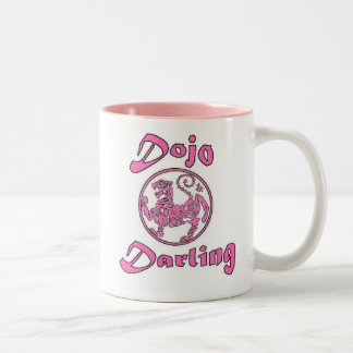 Dojo Darling Mok-Roze 2 tone Tweekleurige Koffiemok