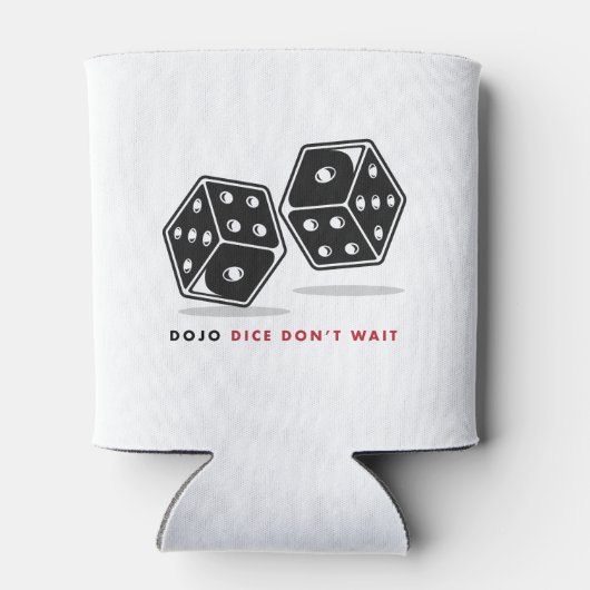 Dojo Dice wacht niet op Cooler (Achterkant)