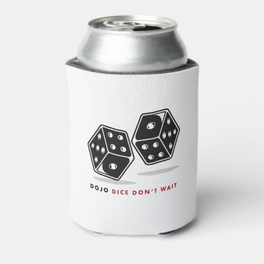 Dojo Dice wacht niet op Cooler (Blikje Achterkant)