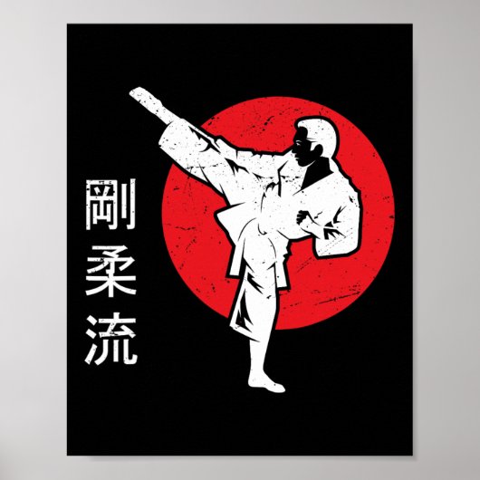 Dojo Training Karate Beste Legacy Van Traditionele Poster (Voorkant)