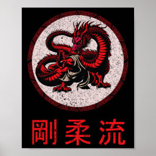 Dojo Training Karate Beste Legacy Van Traditionele Poster