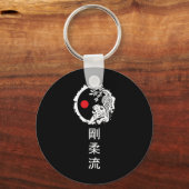 Dojo Training Karate Beste Legacy Van Traditionele Sleutelhanger (Voorkant)
