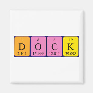 Dok periodieke lijstnaam magneet