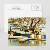 dok van de baai briefkaart (Voorkant / Achterkant)