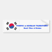 DOKDO-campagne Bumpersticker (Voorkant)