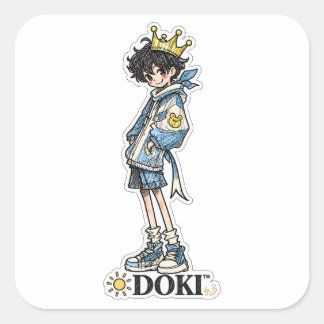 DOKI™ | Zon Prins Origineel Karakter Sticker