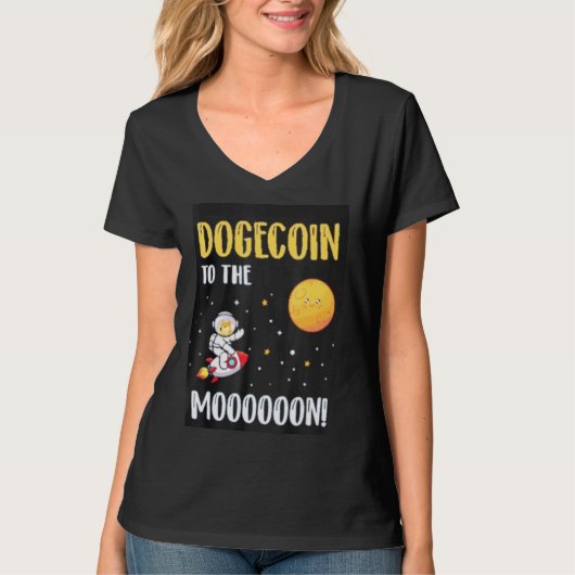 Dokoetsen in Doge Crypto 1 T-shirt (Voorkant)