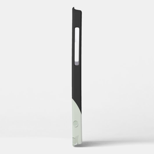 Dokoetsvlees naar de maan grappige zwarte astronau Case-Mate iPhone case (Achterkant / Links)