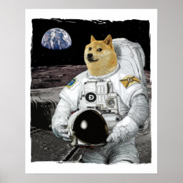 Dokokoetsastronaut Poster