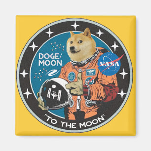 Dokokoetsin "to the moon" magnet