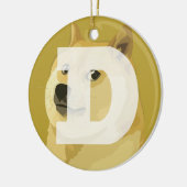 Dokokoetskerstversiering Keramisch Ornament (Links)