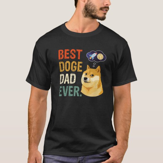 Dokokokokoot Doge Crypto Cryptocurrency Meme T-shirt (Voorkant)
