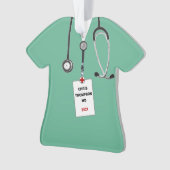 Dokter Afstudeercadeau Ornament (voorkant)
