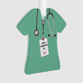 Dokter Afstudeercadeau Ornament (voorkant)