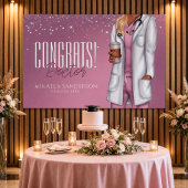 Dokter Afstudeercongratulatiebanner Spandoek