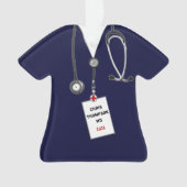 Dokter Afstuderen Keepsake 2024 Ornament (voorkant)