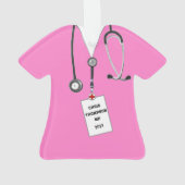 Dokter Afstuderen Keepsake 2024 Ornament (achterkant)