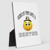 Dokter als je van een annn houdt fotoplaat (Zijkant)