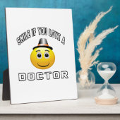 Dokter als je van een annn houdt fotoplaat (Zijkant)