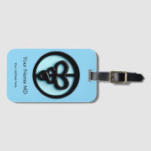 Dokter Bagage Label (Voorkant (horizontaal))
