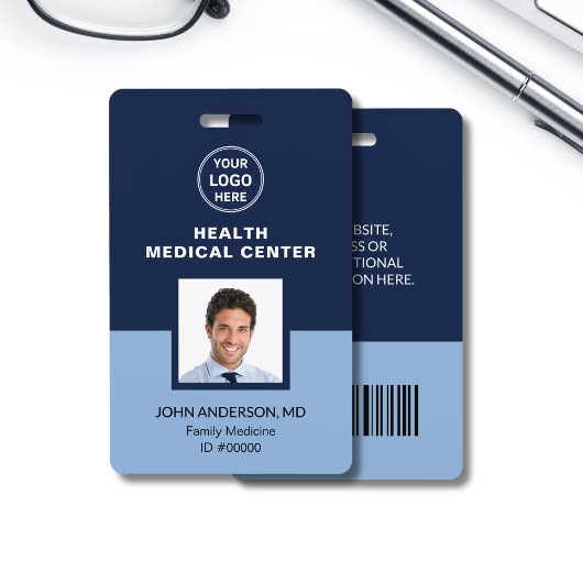 Dokter Bar Code ID van medische zorgkliniek Badge