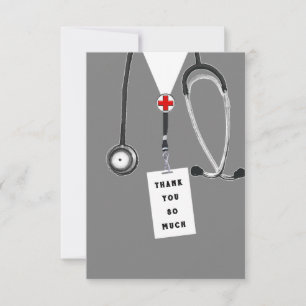 Dokter Bedankkaart