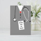 Dokter Bedankkaart (Staand voorkant)