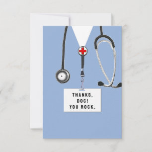 Dokter Bedankkaart