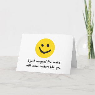 Dokter Bedankt, stel je meer dokters voor als u da Bedankkaart