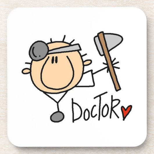 Dokter Bier Onderzetter (Voorkant)