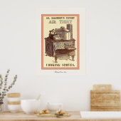 Dokter Chauncey's ~  Adverteren Poster. Poster (Keuken)
