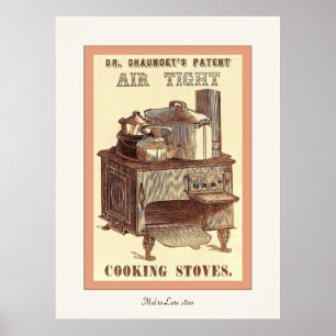 Dokter Chauncey's ~  Adverteren Poster. Poster