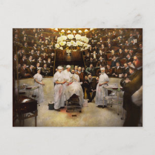 Dokter - chirurg - alleen nog maar 1902 briefkaart